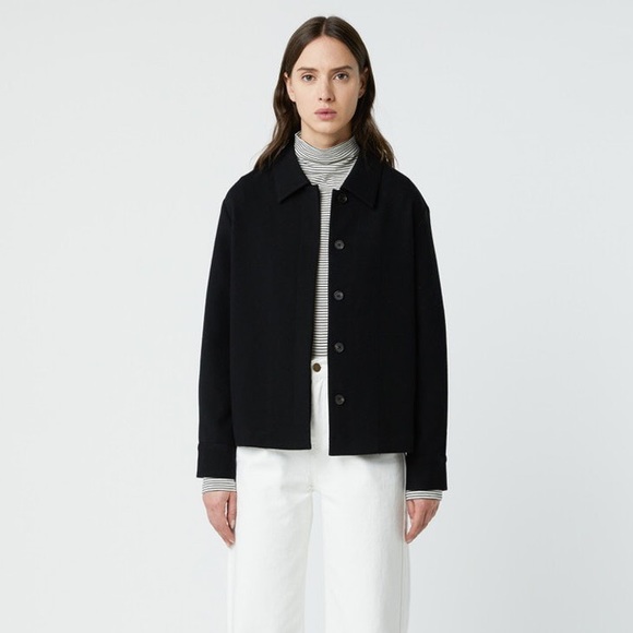 OAK + FORT Jackets & Blazers - Oak + Fort Black Jacket/Blouse size XS